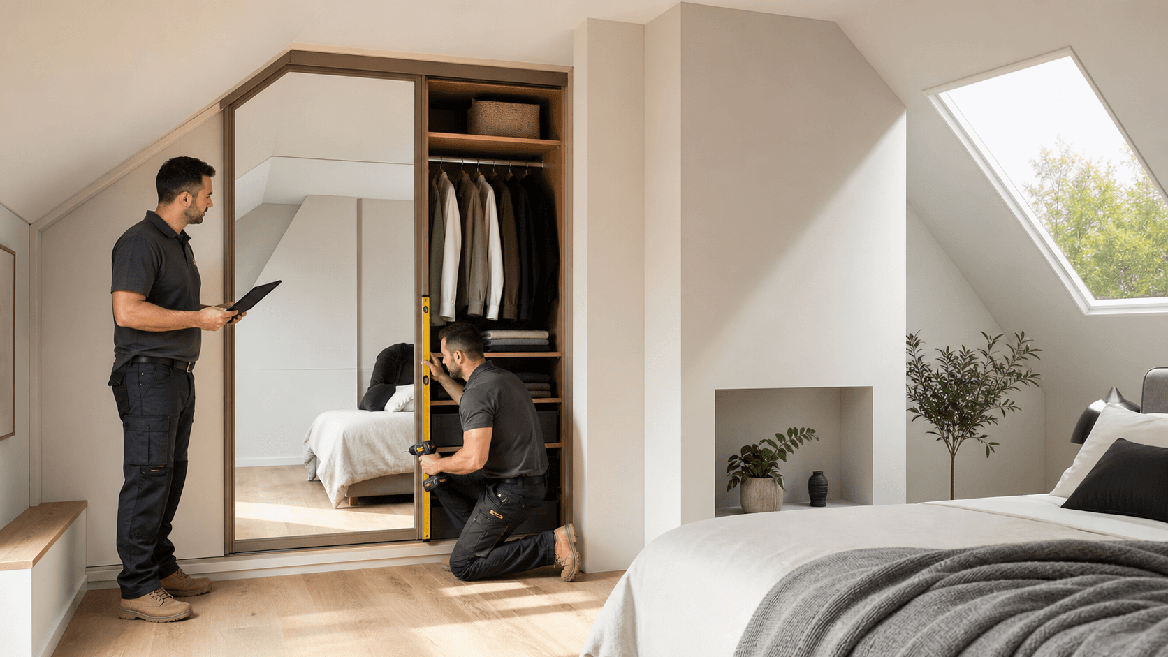 Sliding Wardrobes for Awkward Bedrooms: Sloped Ceilings, Alcoves, Chimneys